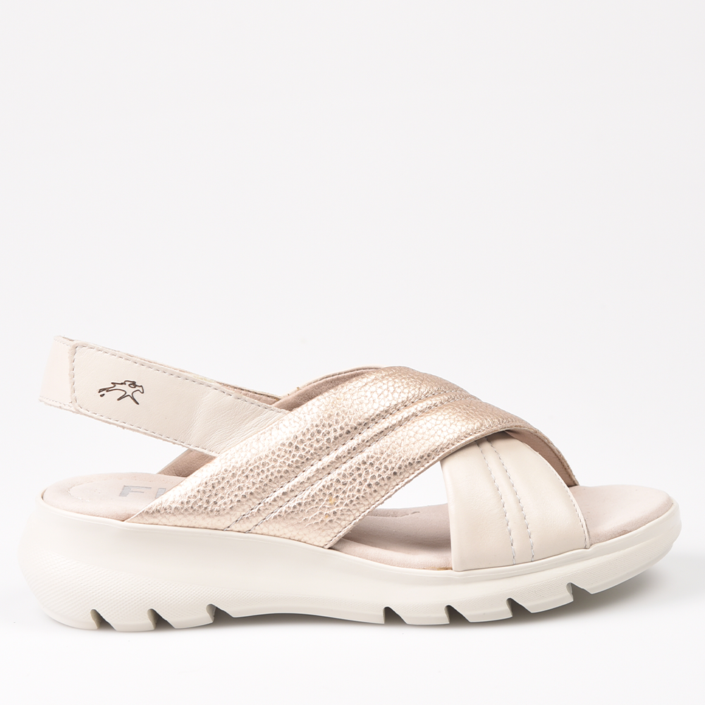 Sandalias Fluchos Lua F1699 Dorado - imagen 1