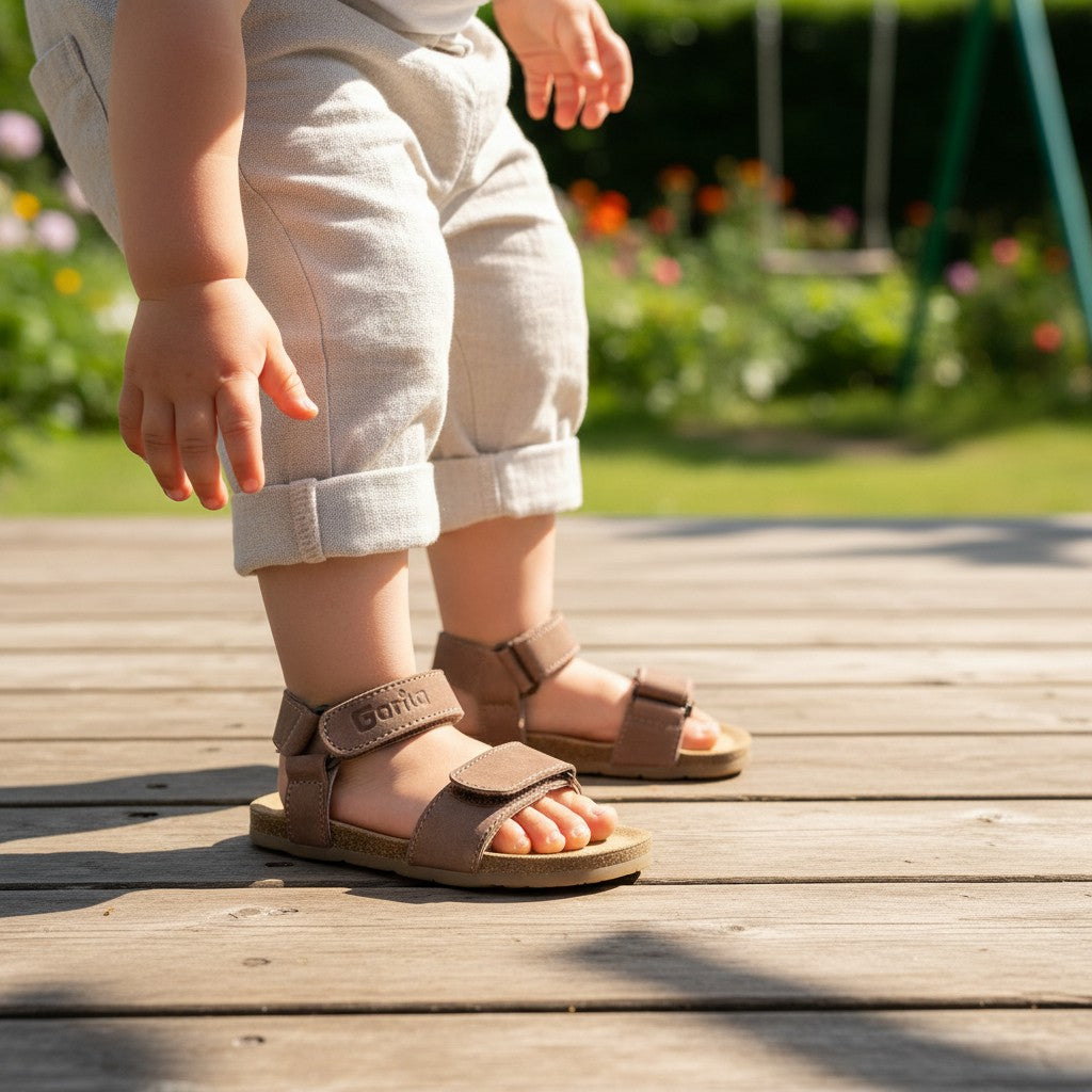 Sandalias Gorila Bamboo Barefoot 79700 Taupe - imagen 4
