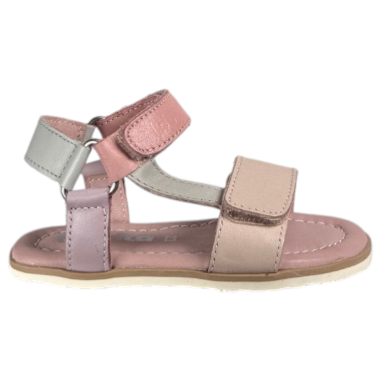 Sandalias Gorila Exagon Barefoot 79602 Oro Beige Rosa - imagen 1