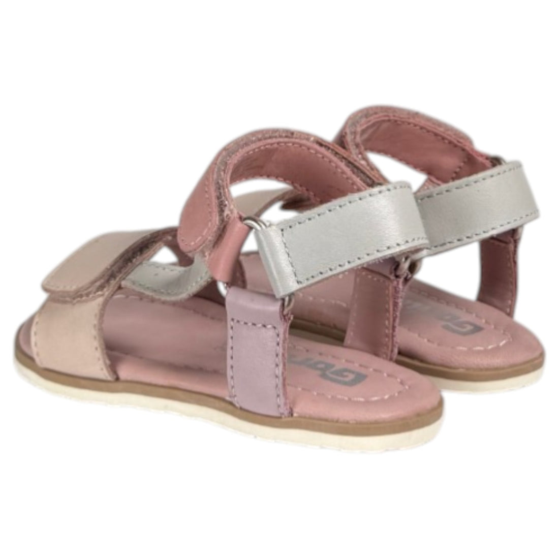 Sandalias Gorila Exagon Barefoot 79602 Oro Beige Rosa - imagen 6