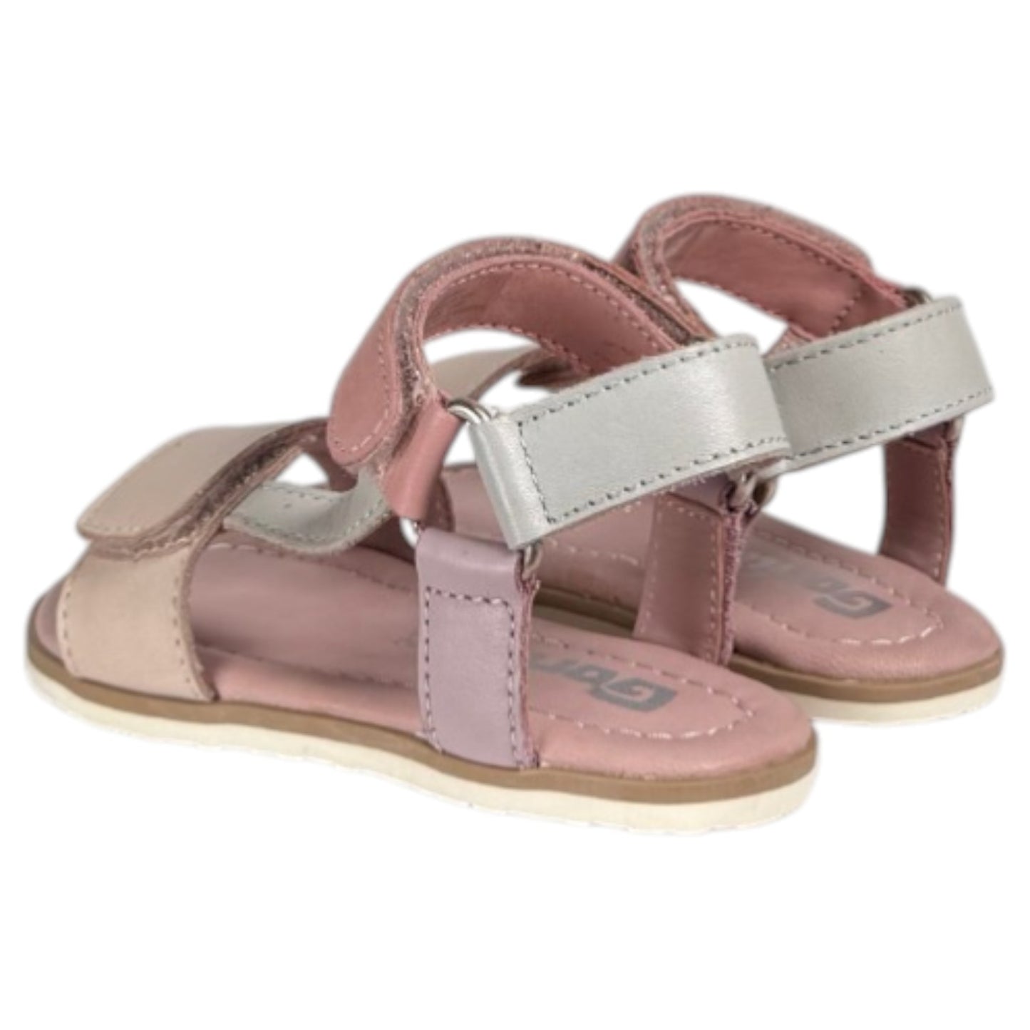 Sandalias Gorila Exagon Barefoot 79602 Oro Beige Rosa - imagen 6