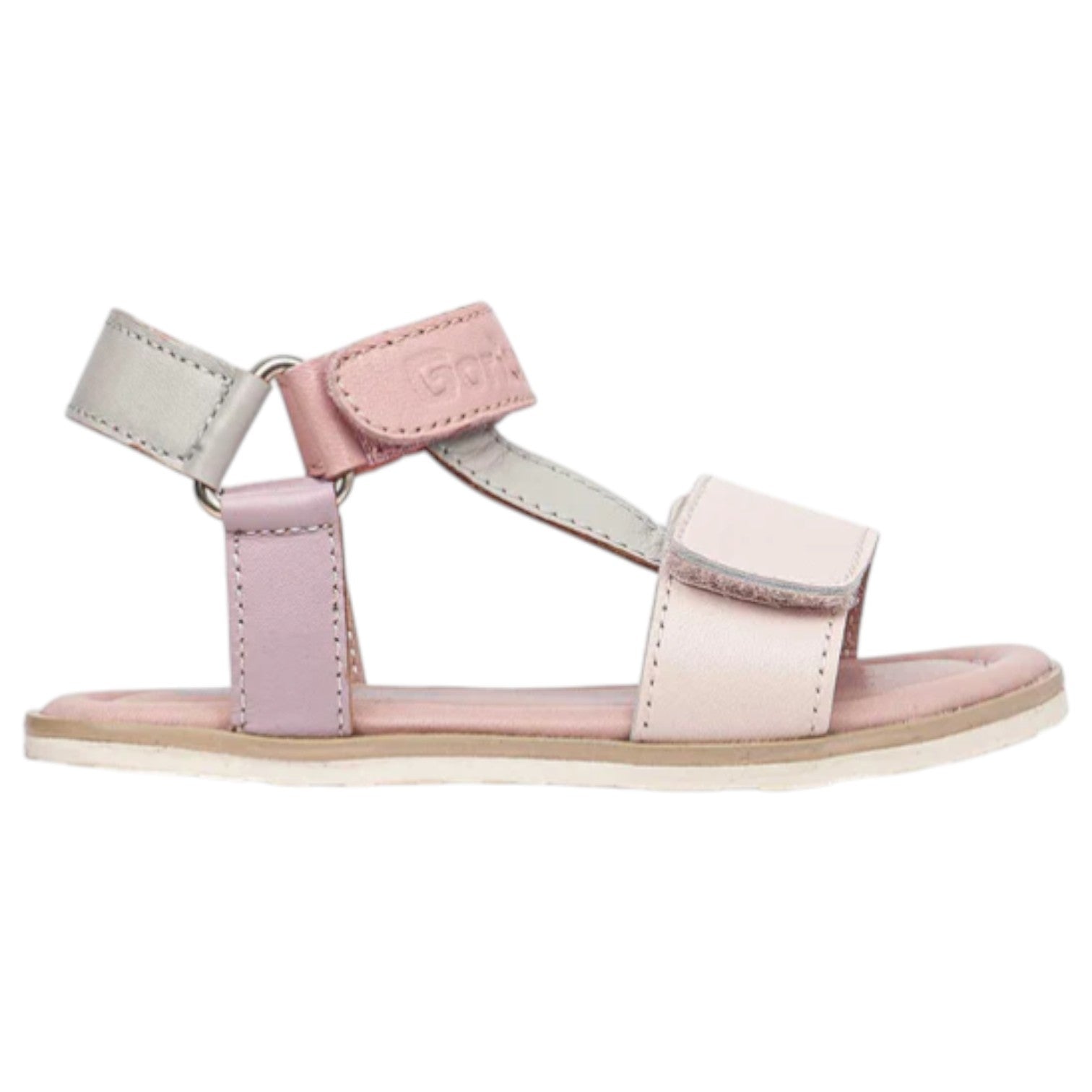 Sandalias Gorila Exagon Barefoot 79602 Oro Beige Rosa - imagen 8