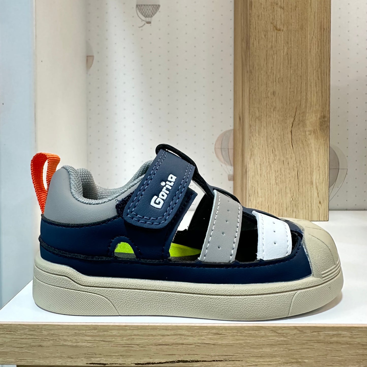 Sandalias Gorila Globo 77105 Marino Blanco - imagen 6