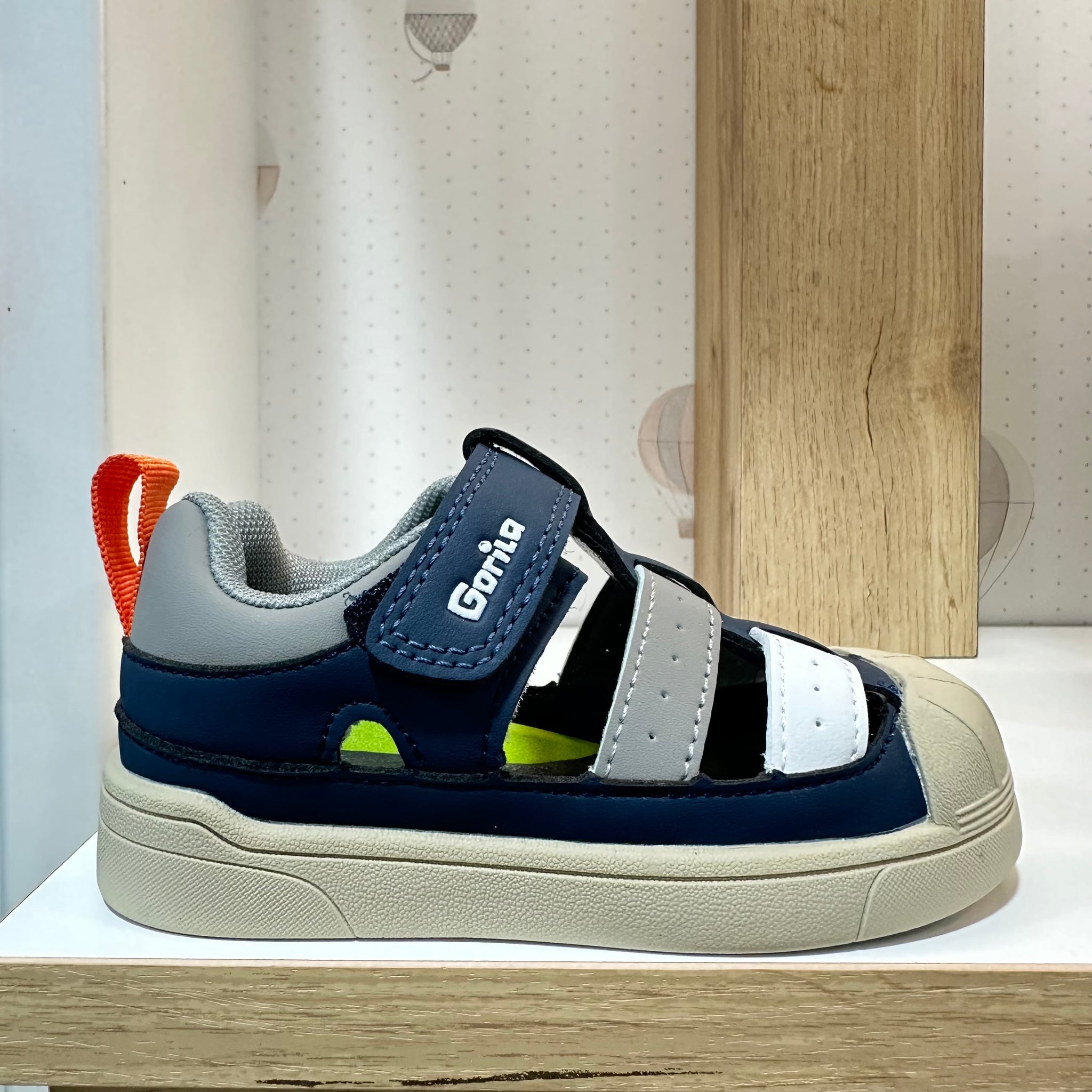 Sandalias Gorila Globo 77105 Marino Blanco - imagen 6