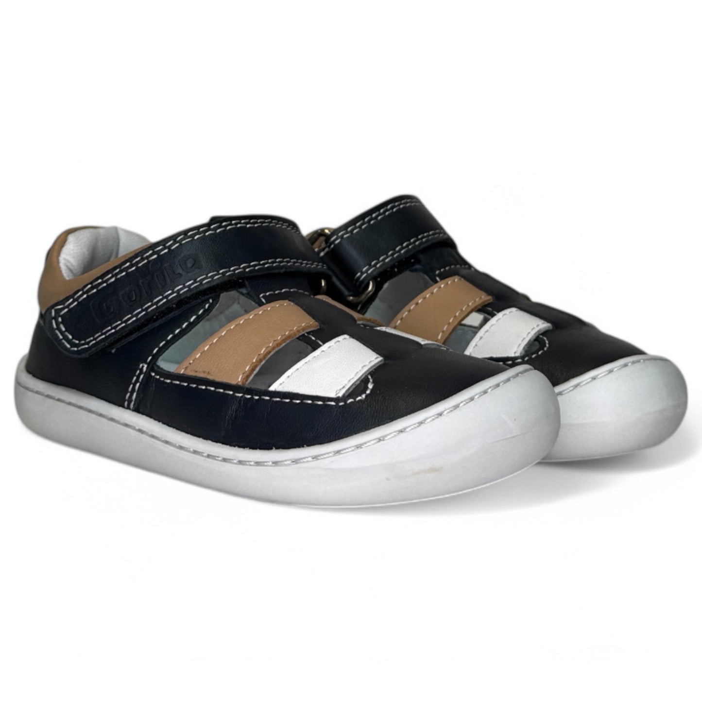 Sandalias Gorila Respetuosas Oinak 75901 Marino Blanco - imagen 3