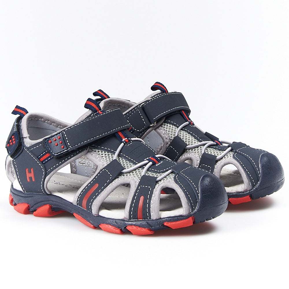 Sandalias Huran 400120 Marino-Rojo - imagen 2