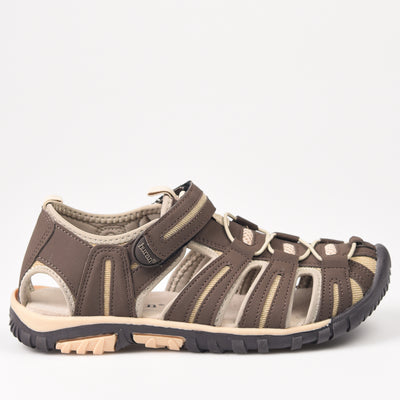 Sandalias Huran A1105 Marrón Claro