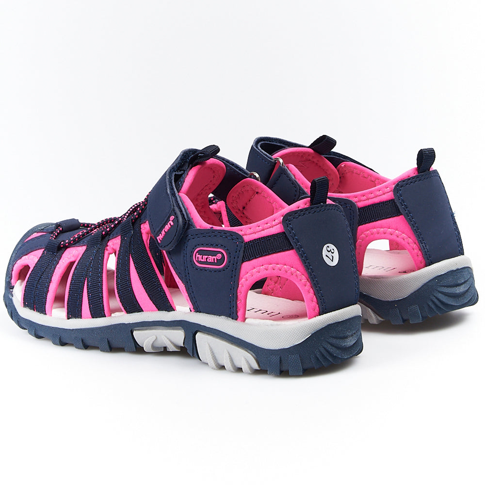 Sandalias Huran A1106 Marino Fuchsia - imagen 3