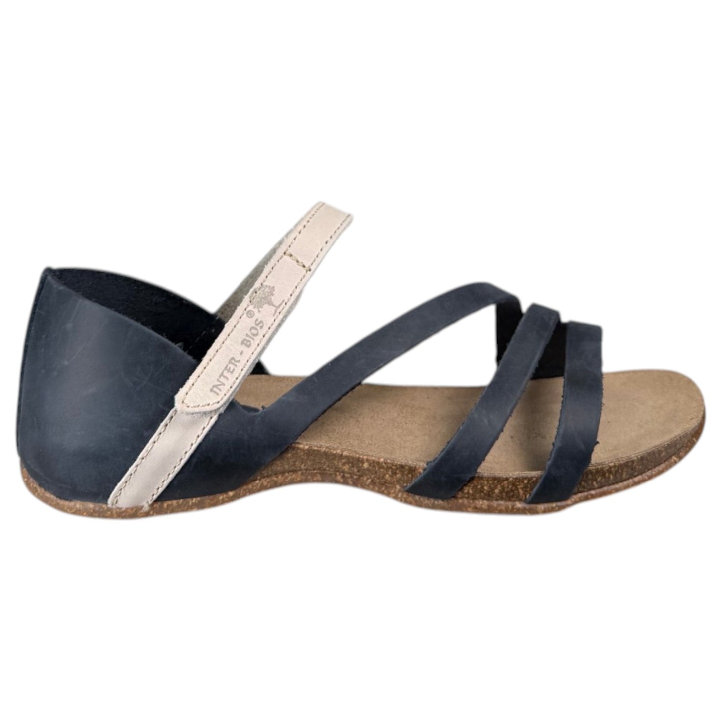 Sandalias Interbios 4476 Marino Gris - imagen 1