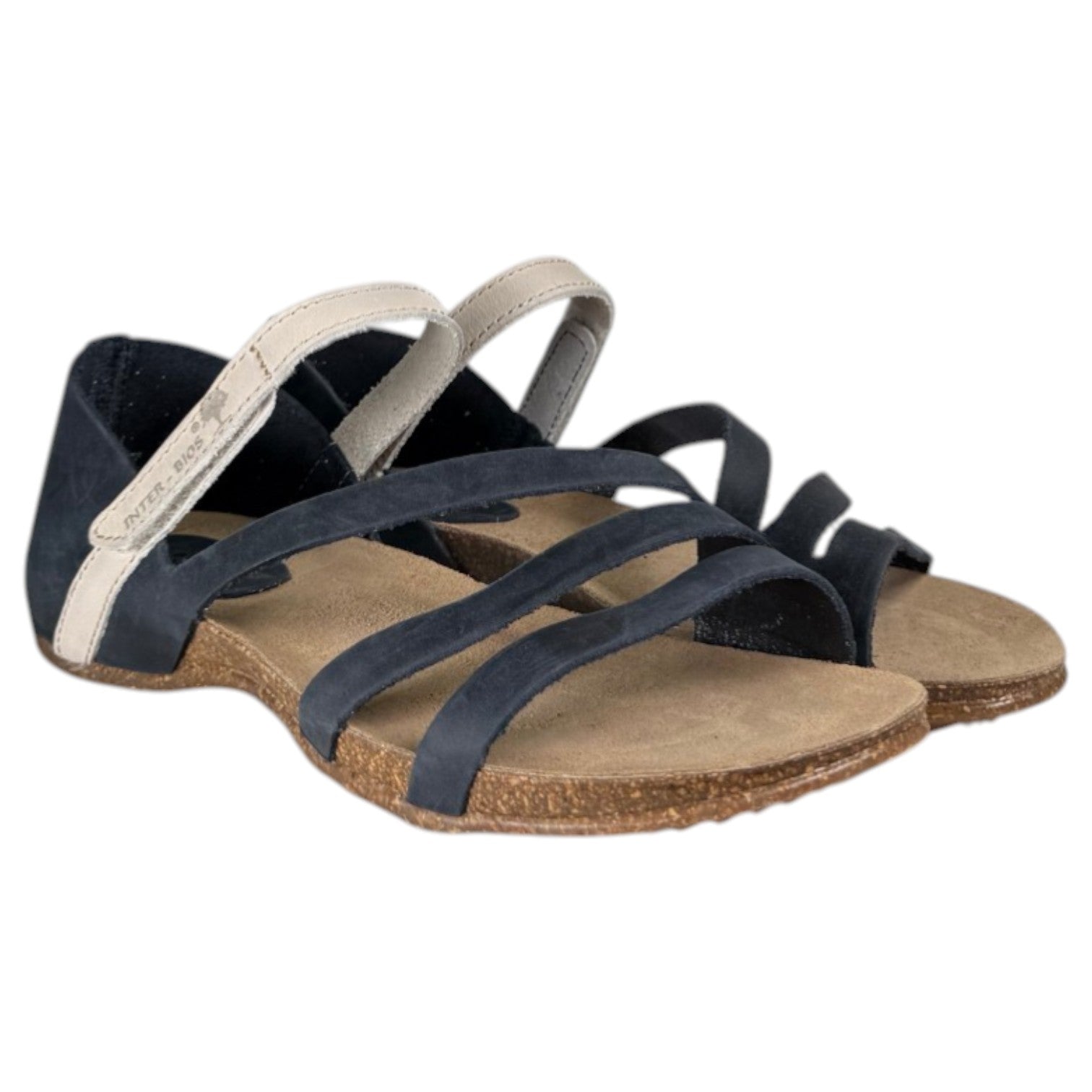 Sandalias Interbios 4476 Marino Gris - imagen 3