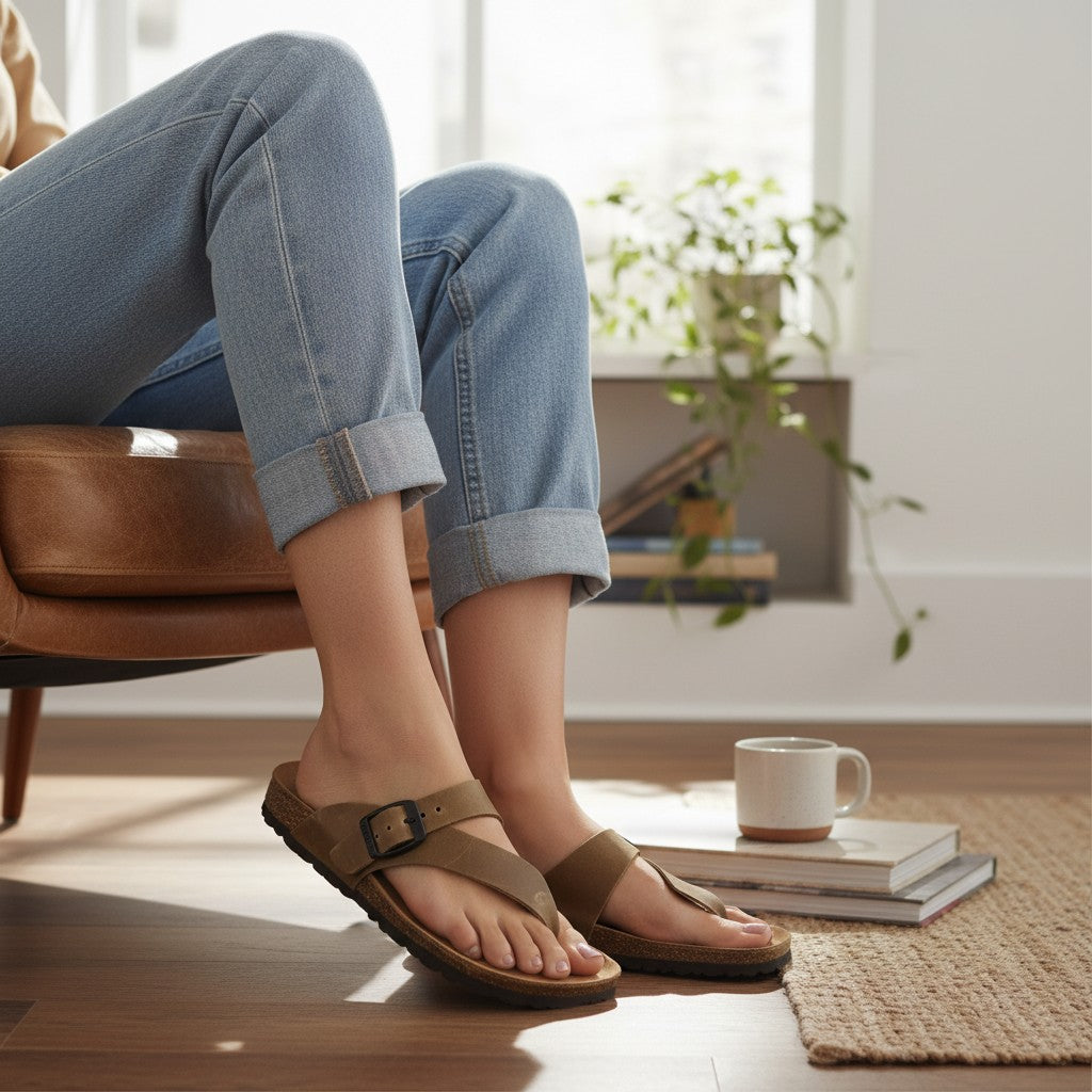 Sandalias Interbios 7119 Kaki - imagen 2