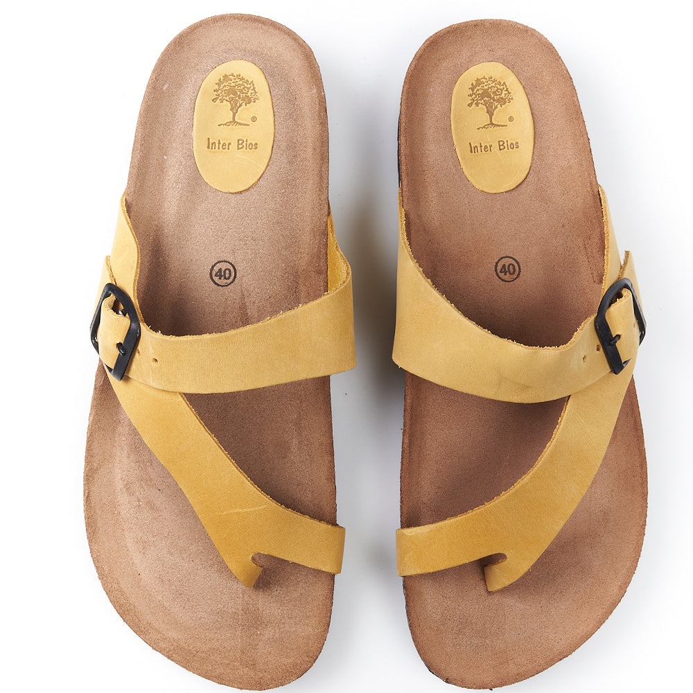 Sandalias Interbios 7119 Mostaza - imagen 8
