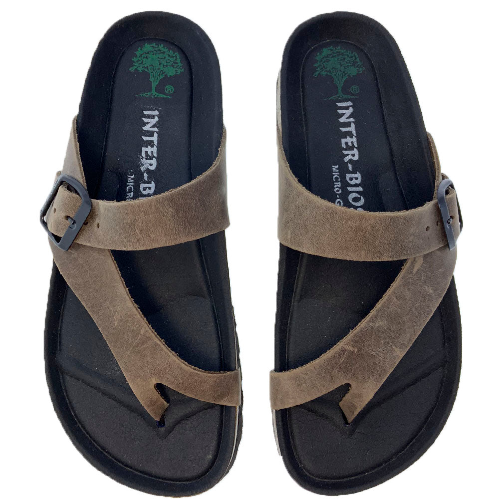 Sandalias Interbios 7119 Pardo Gel - imagen 3