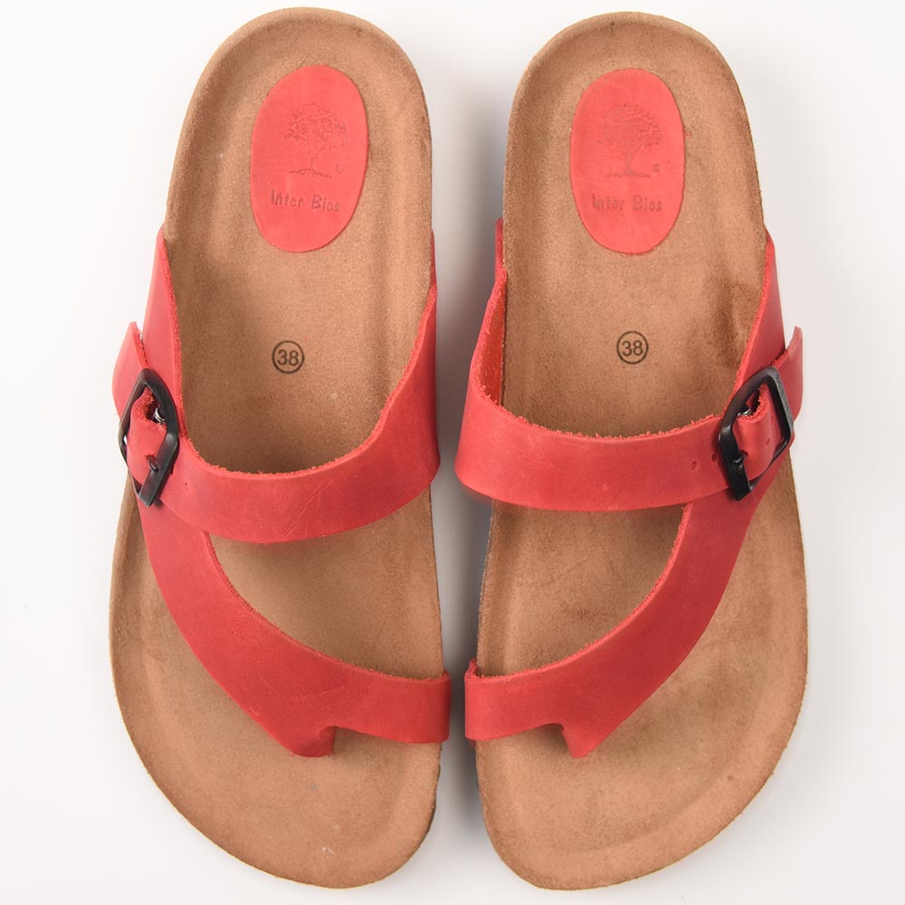 Sandalias Interbios 7119 Rojo - imagen 3