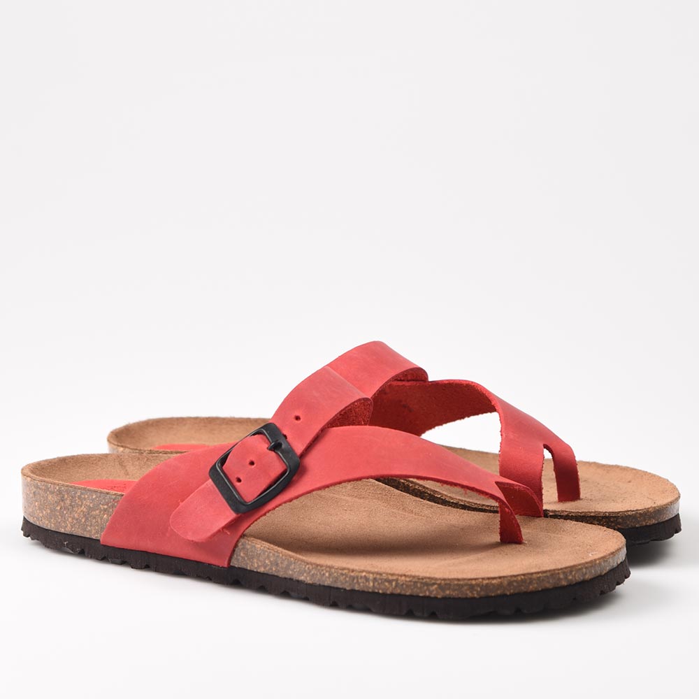 Sandalias Interbios 7119 Rojo - imagen 4