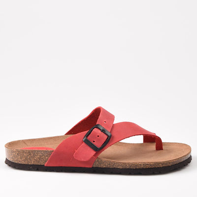 Sandalias Interbios 7119 Rojo