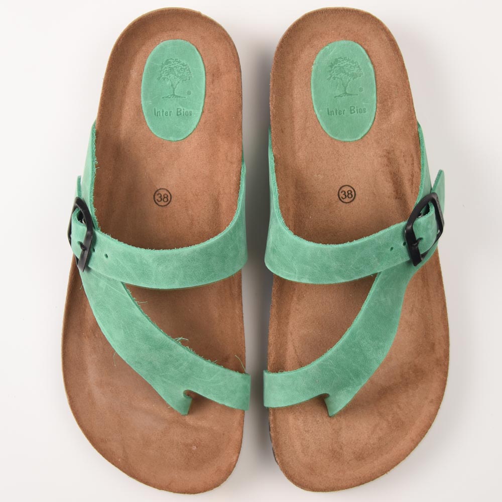 Sandalias Interbios 7119 Verde - imagen 3