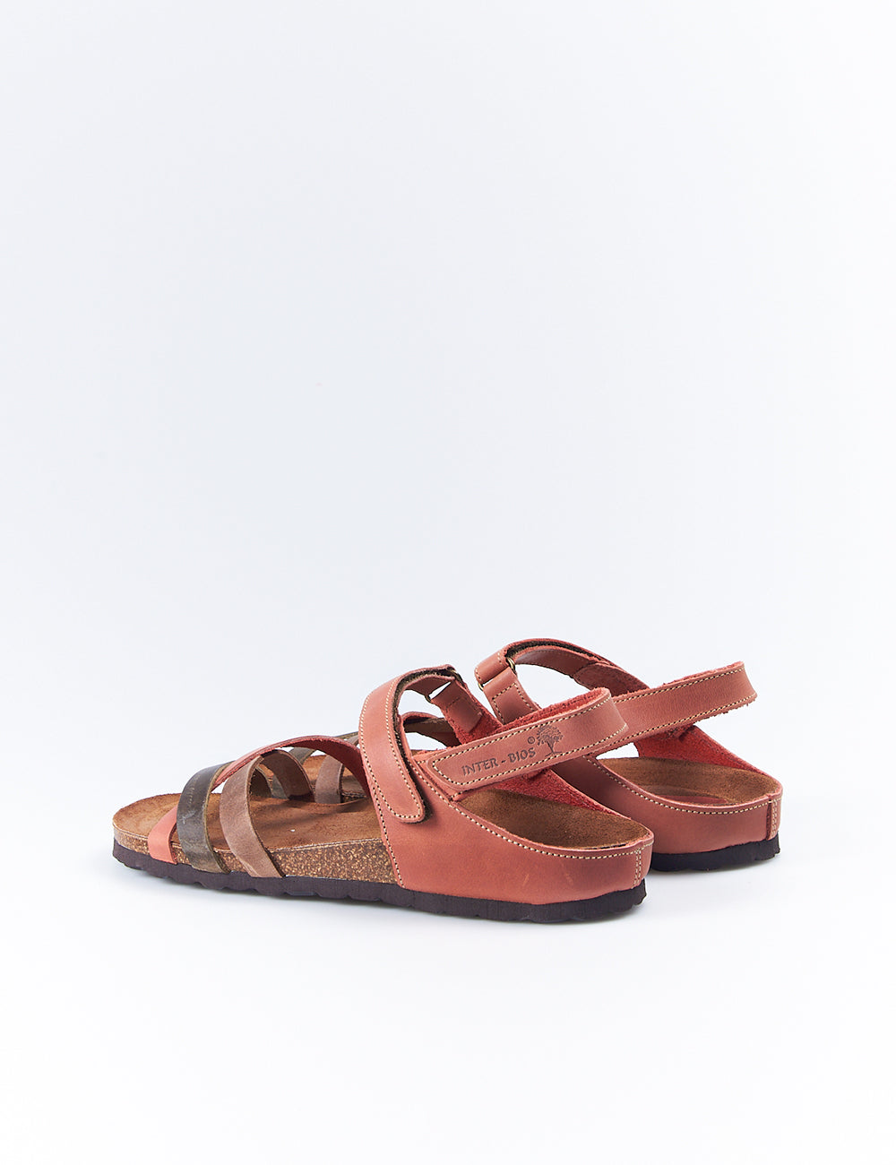 Sandalias Interbios 7133 Teja-Kaki-Beig - imagen 5