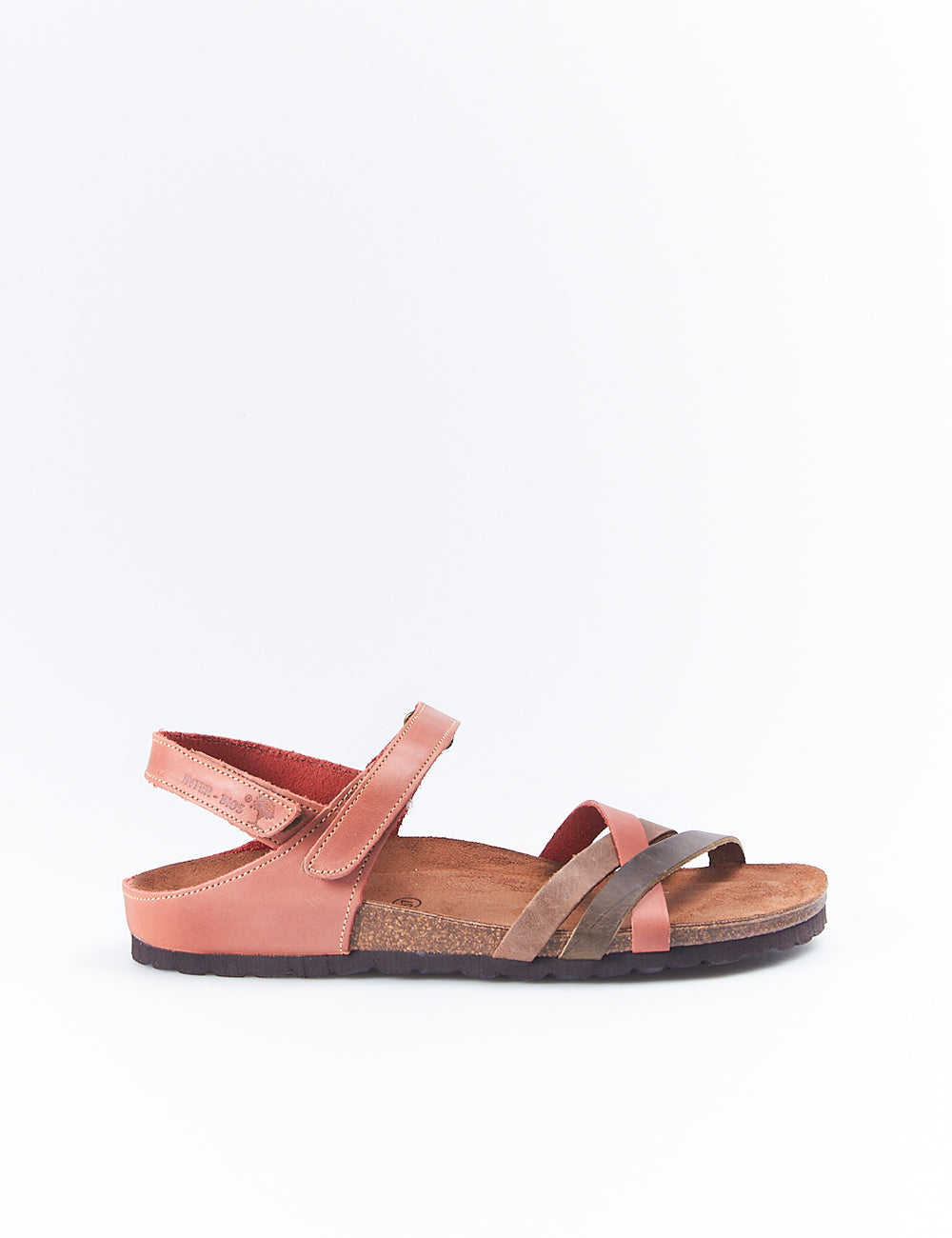 Sandalias Interbios 7133 Teja-Kaki-Beig - imagen 1