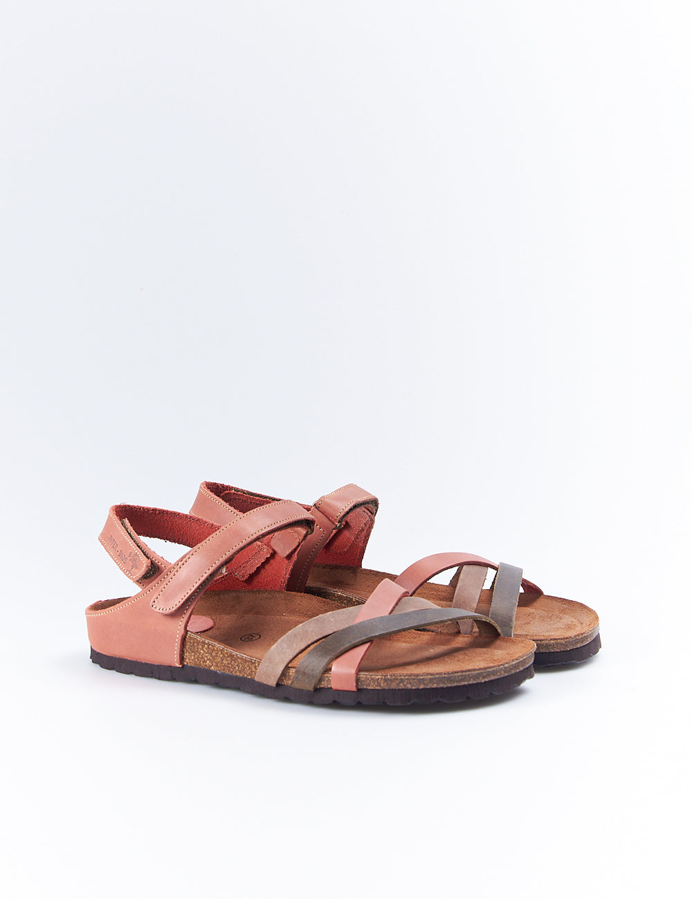 Sandalias Interbios 7133 Teja-Kaki-Beig - imagen 3