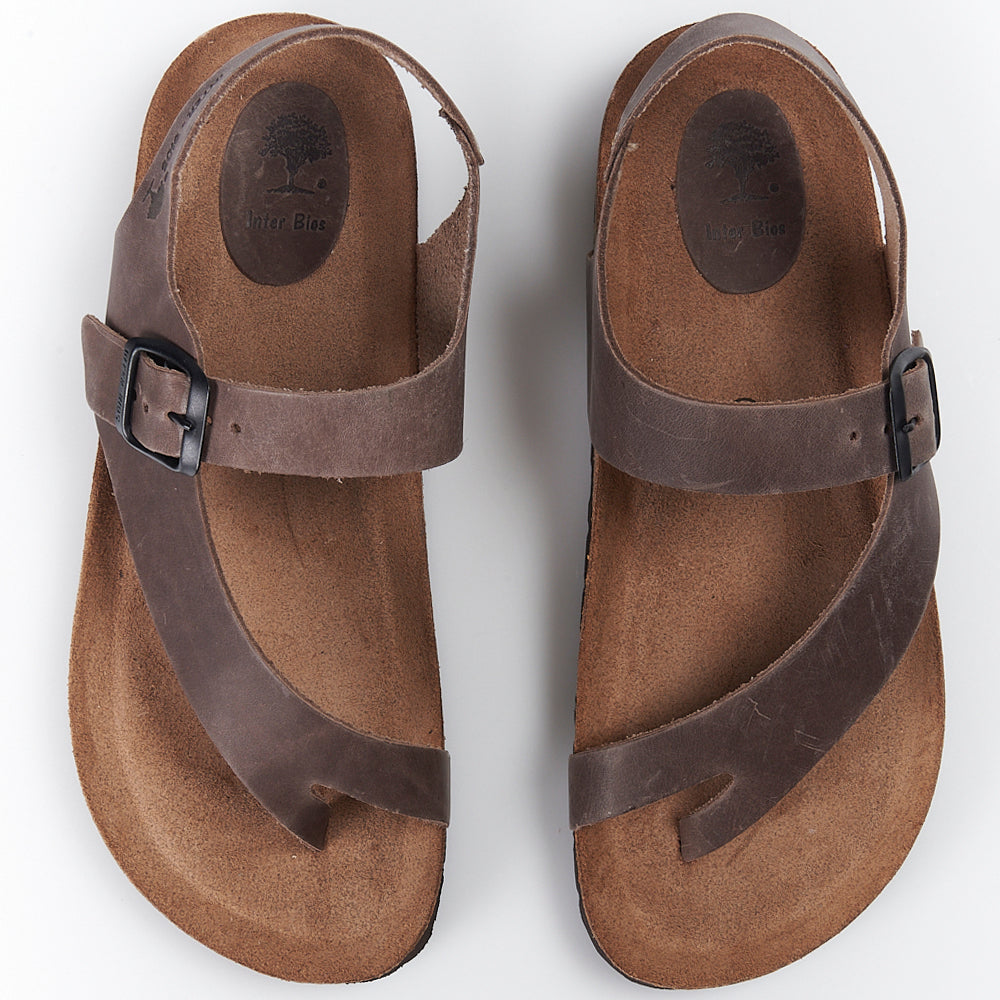 Sandalias Interbios 7162 Pardo - imagen 9