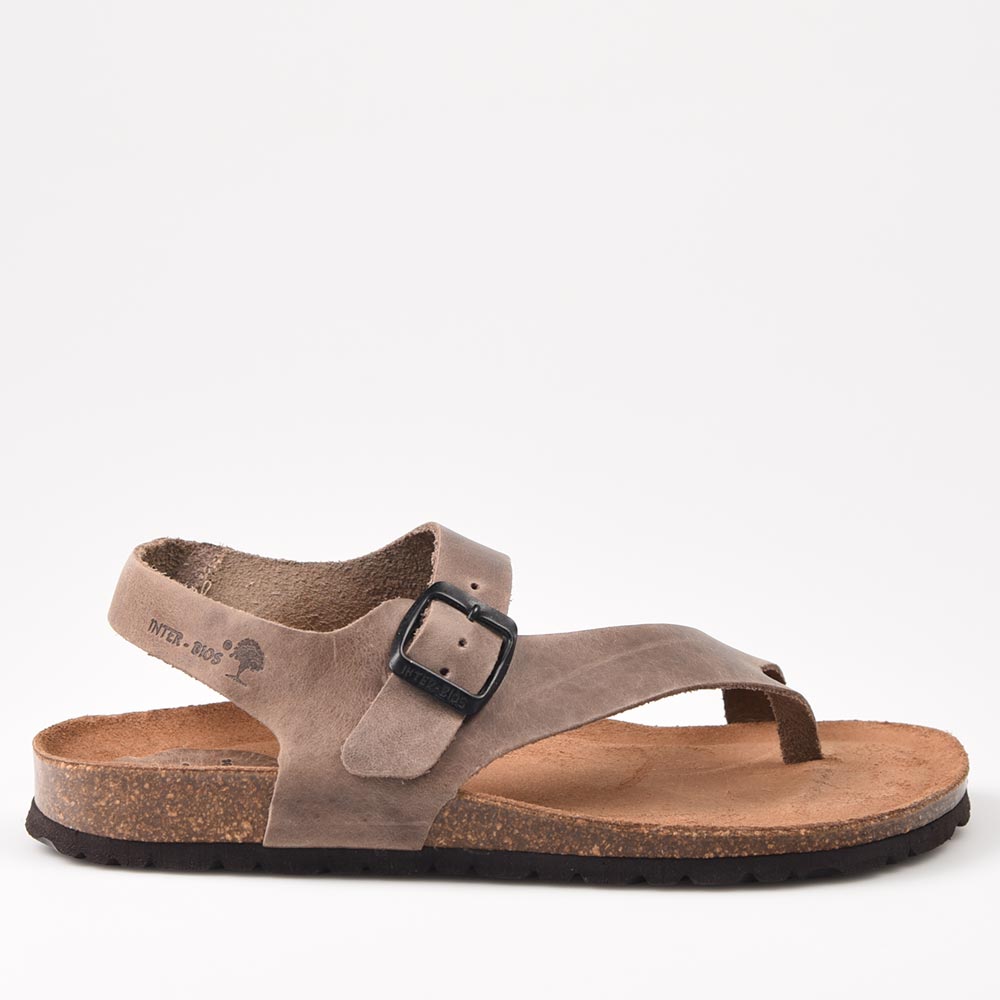 Sandalias Interbios 7162 Pardo - imagen 1