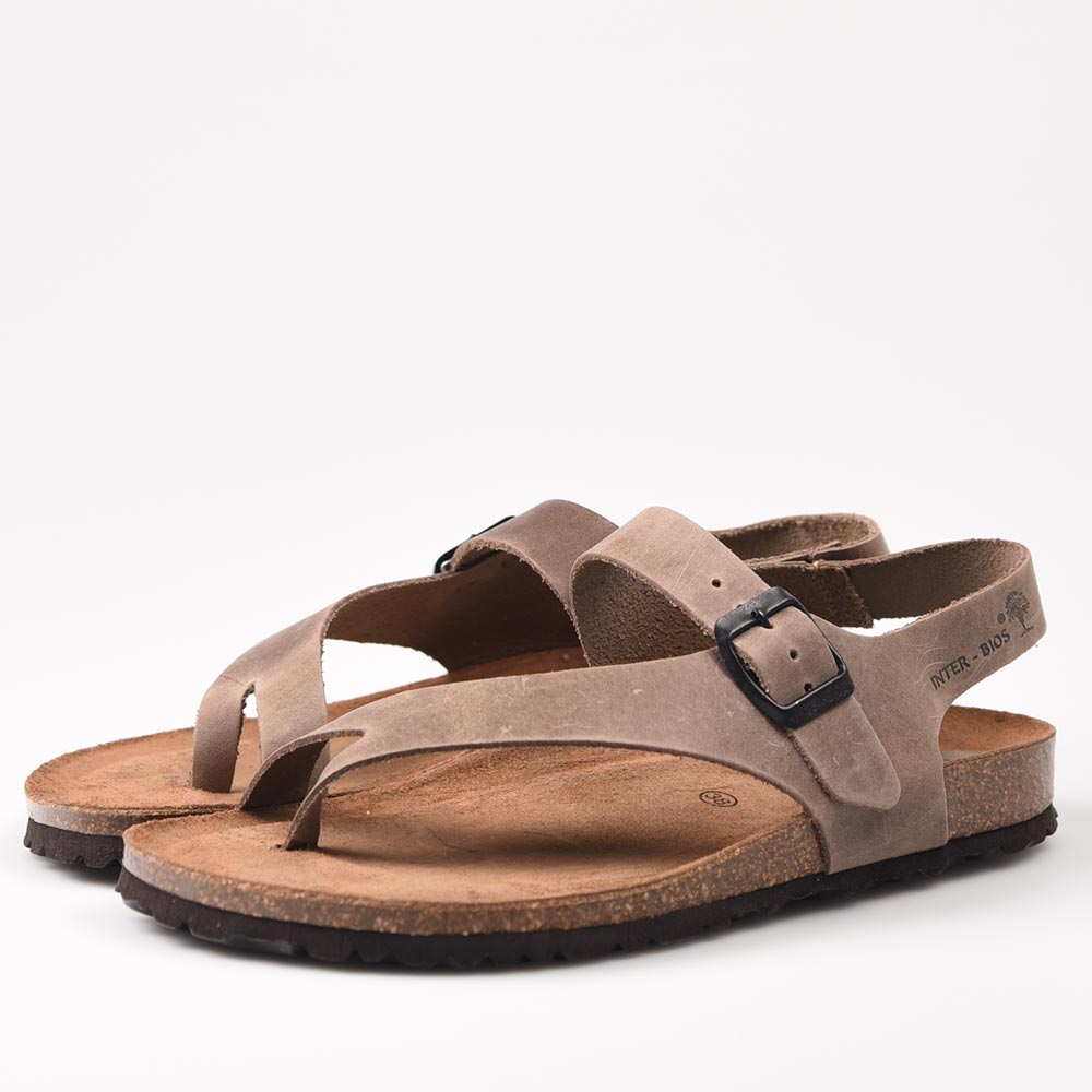 Sandalias Interbios 7162 Pardo - imagen 6