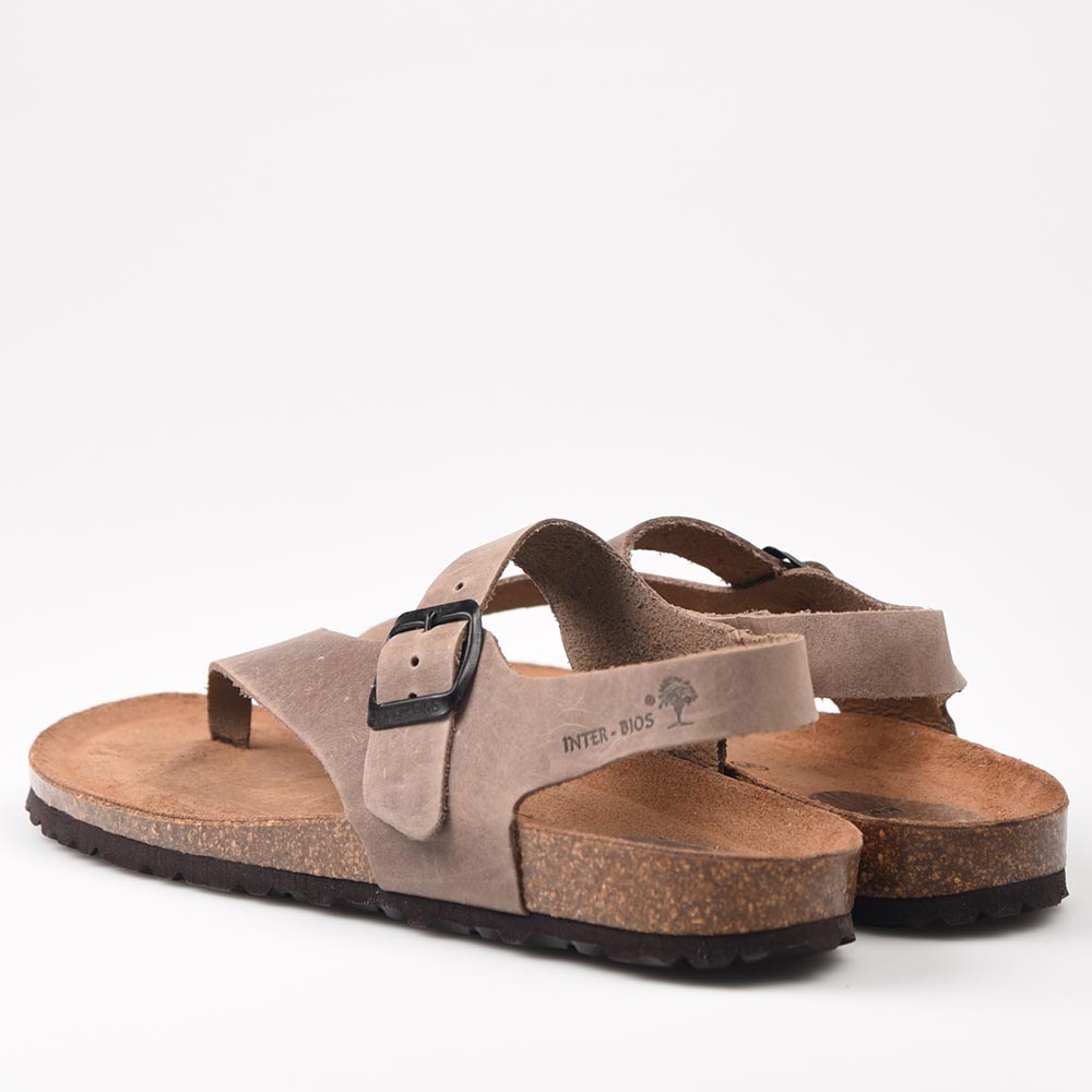 Sandalias Interbios 7162 Pardo - imagen 7
