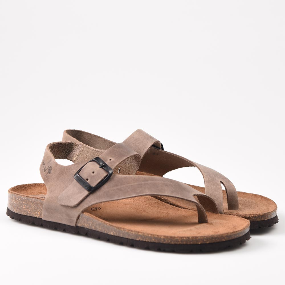 Sandalias Interbios 7162 Pardo - imagen 5