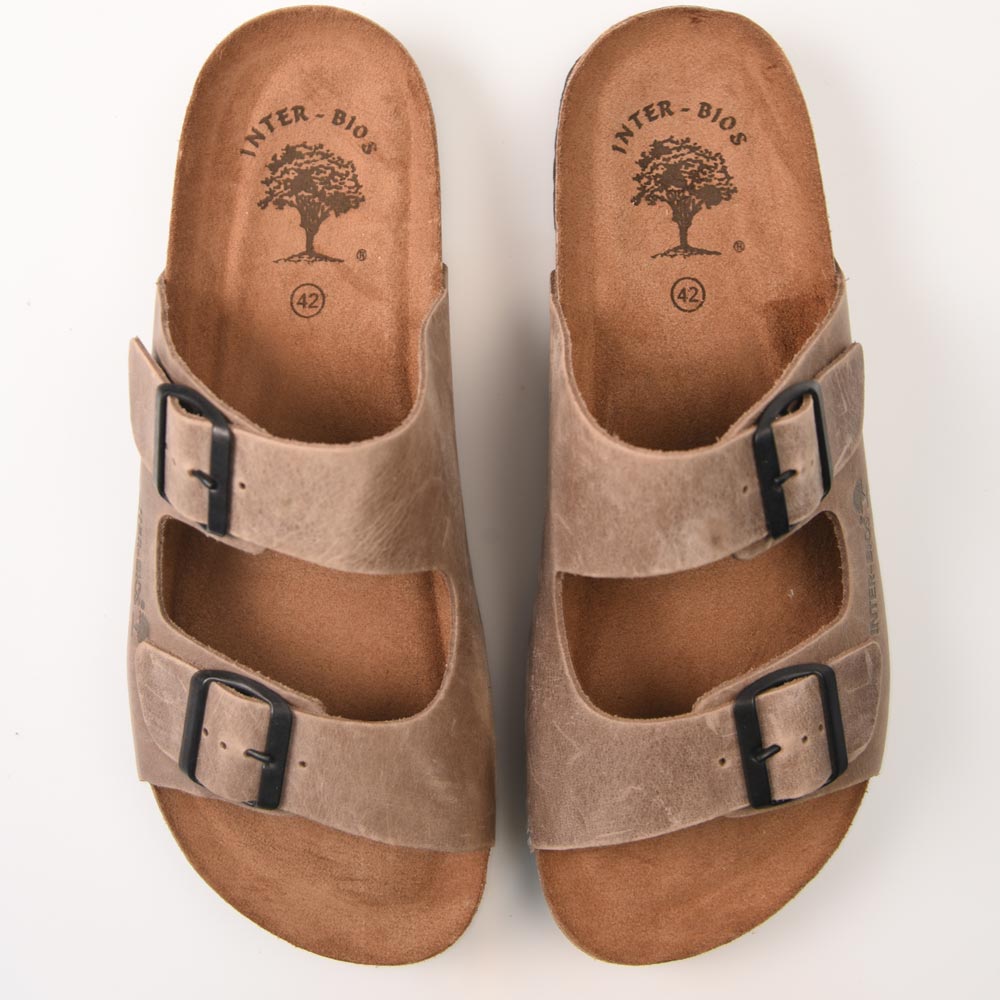 Sandalias Interbios 7206 Pardo - imagen 3