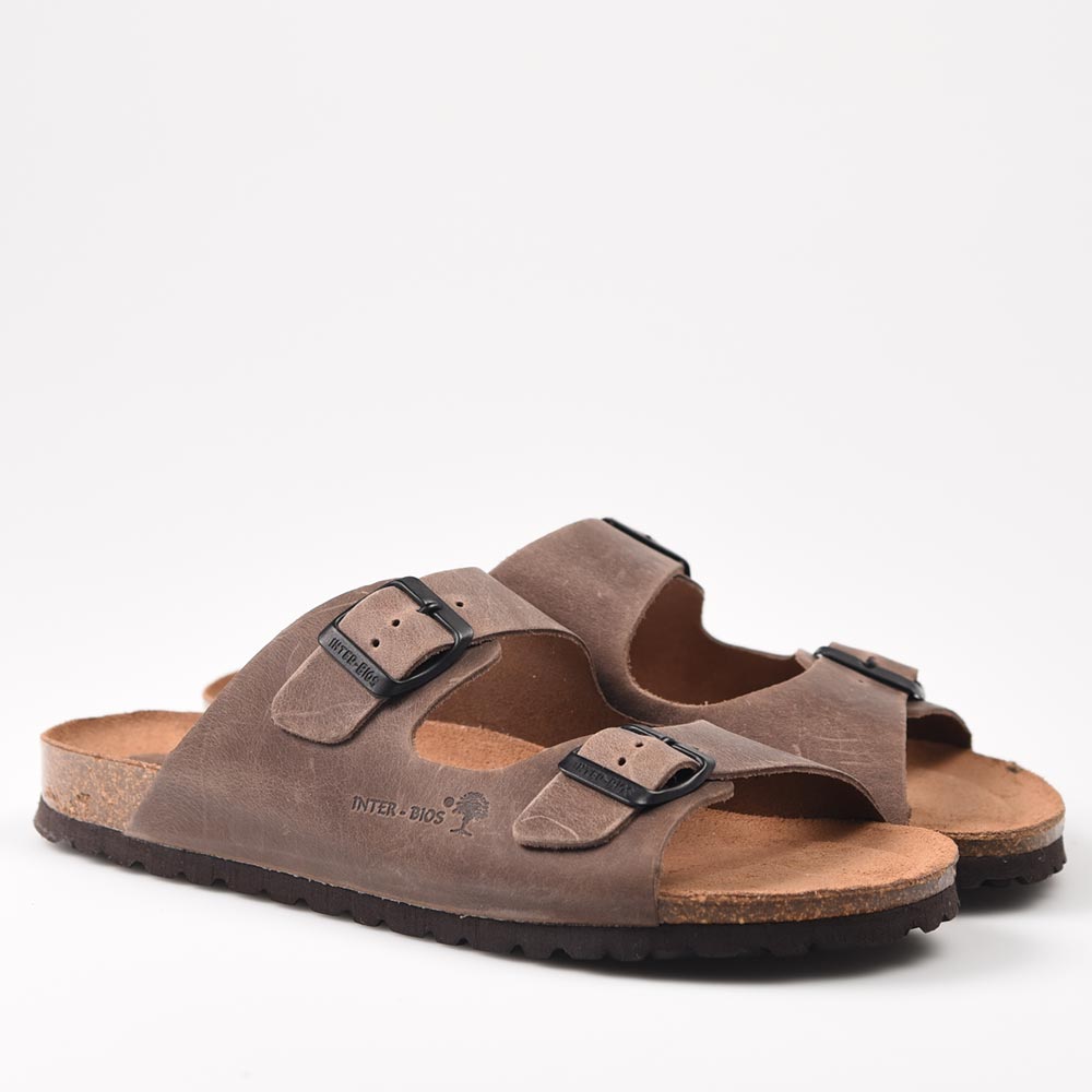 Sandalias Interbios 7206 Pardo - imagen 4