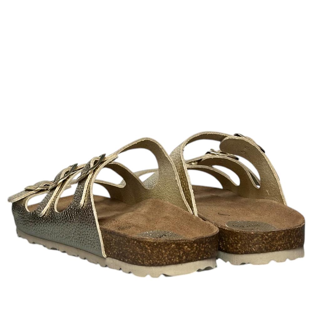 Sandalias Interbios 7231 Bugui Platino - imagen 5