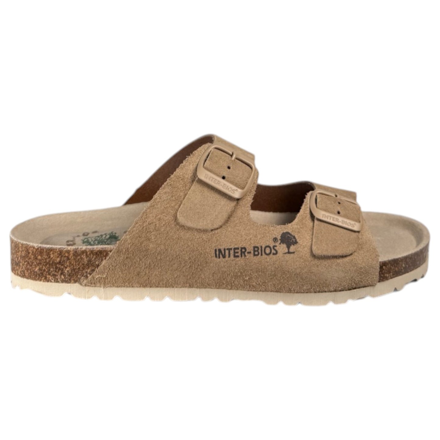 Sandalias Interbios 7600 Serraje Beig - imagen 1