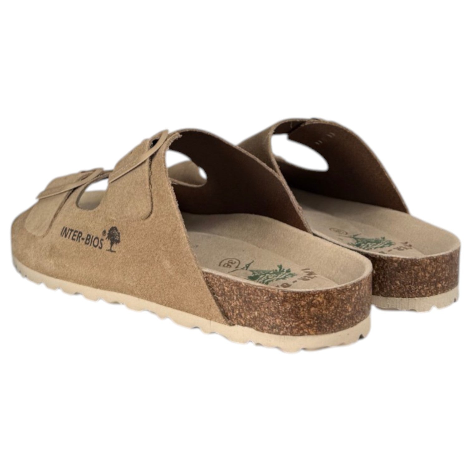 Sandalias Interbios 7600 Serraje Beig - imagen 6