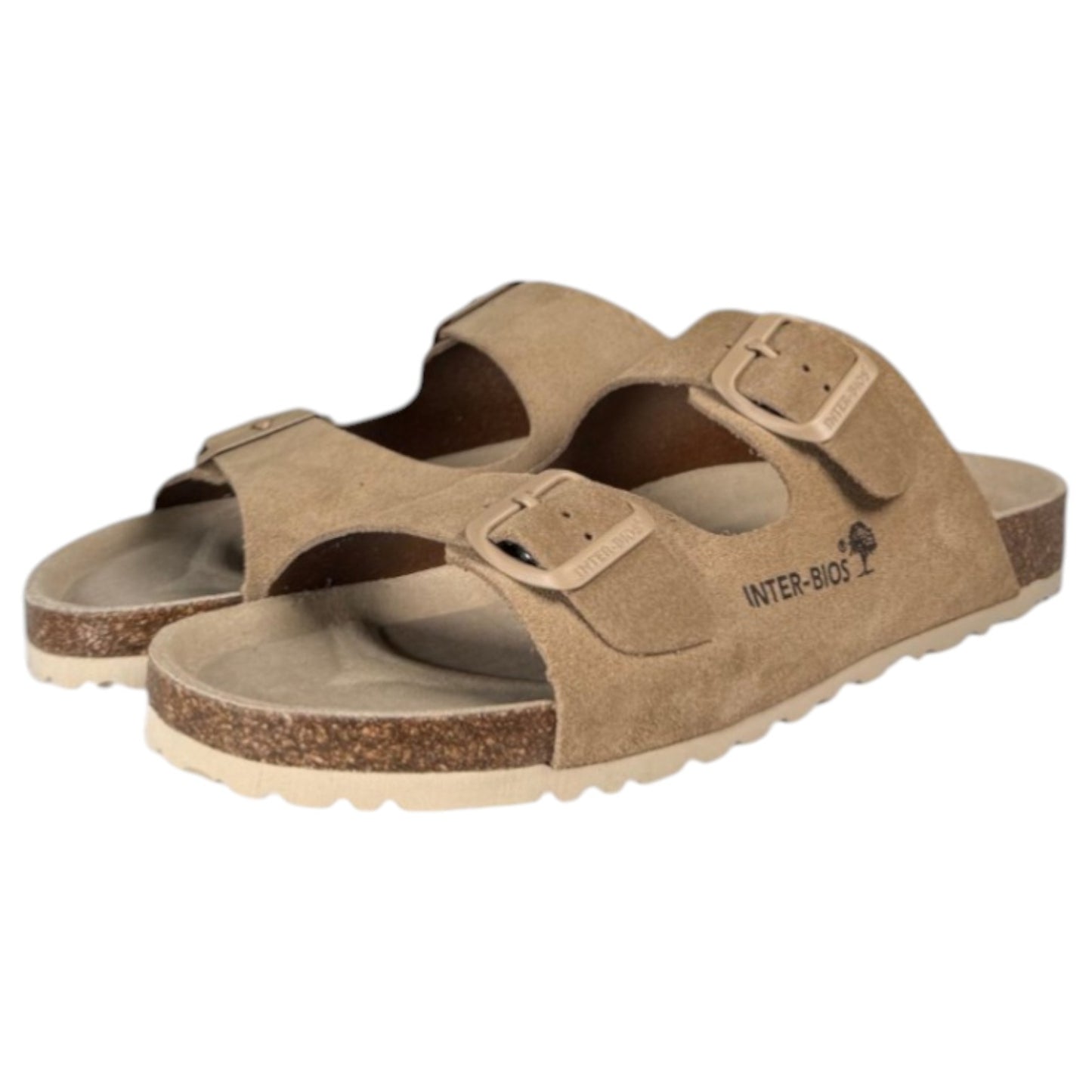 Sandalias Interbios 7600 Serraje Beig - imagen 5