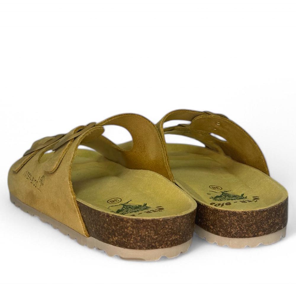 Sandalias Interbios 7600 Serraje Mostaza - imagen 5