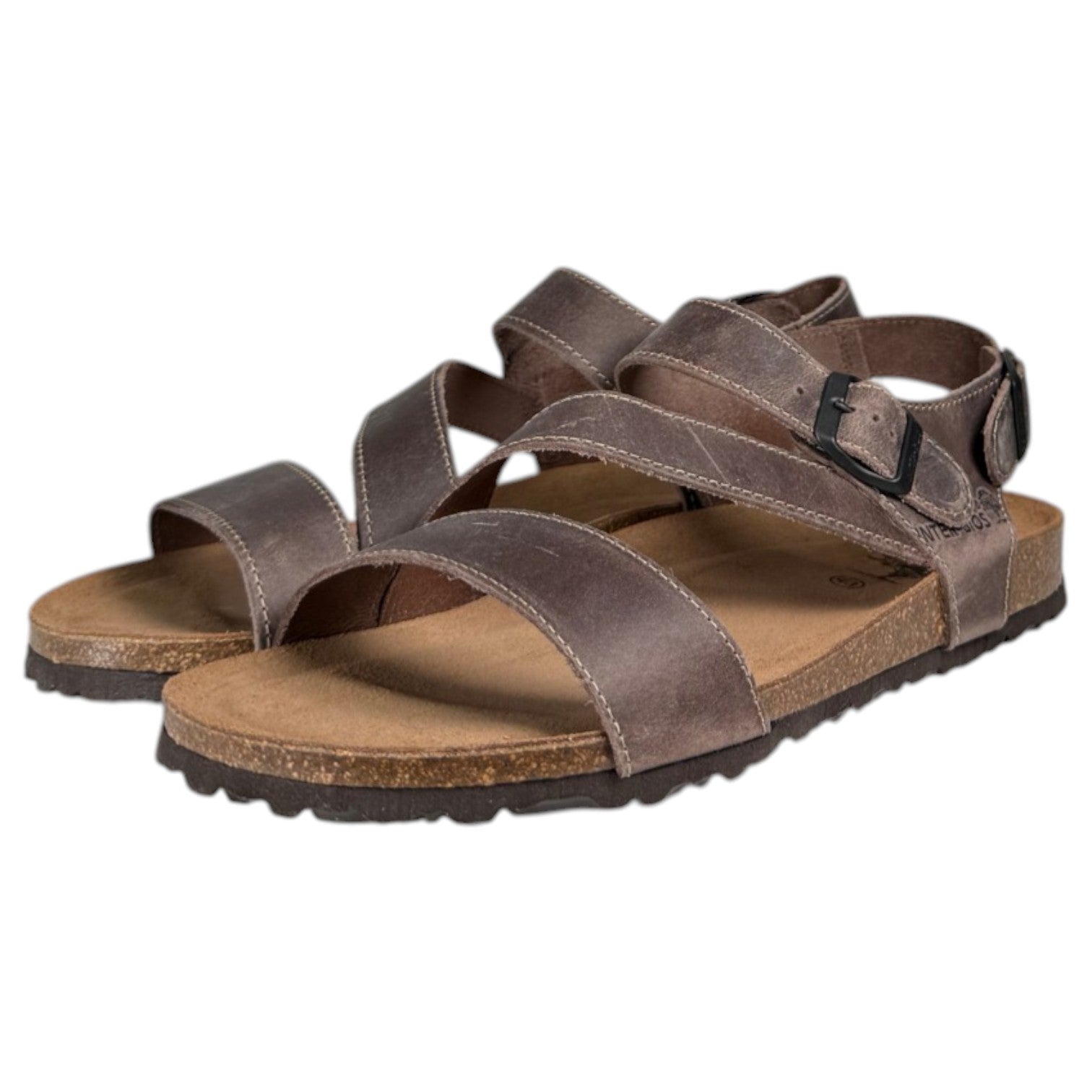 Sandalias Interbios 9557 Pardo - imagen 5