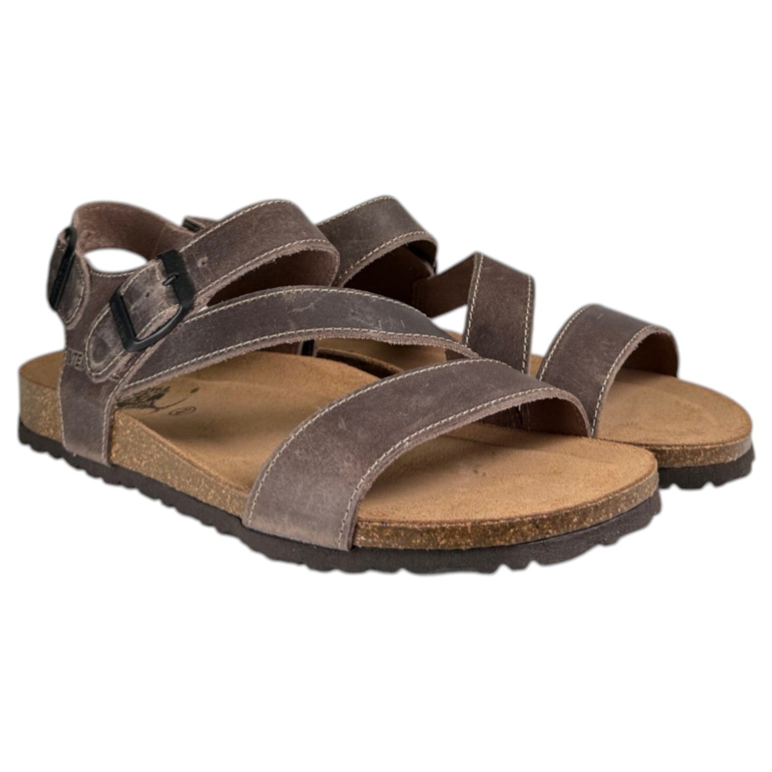 Sandalias Interbios 9557 Pardo - imagen 3