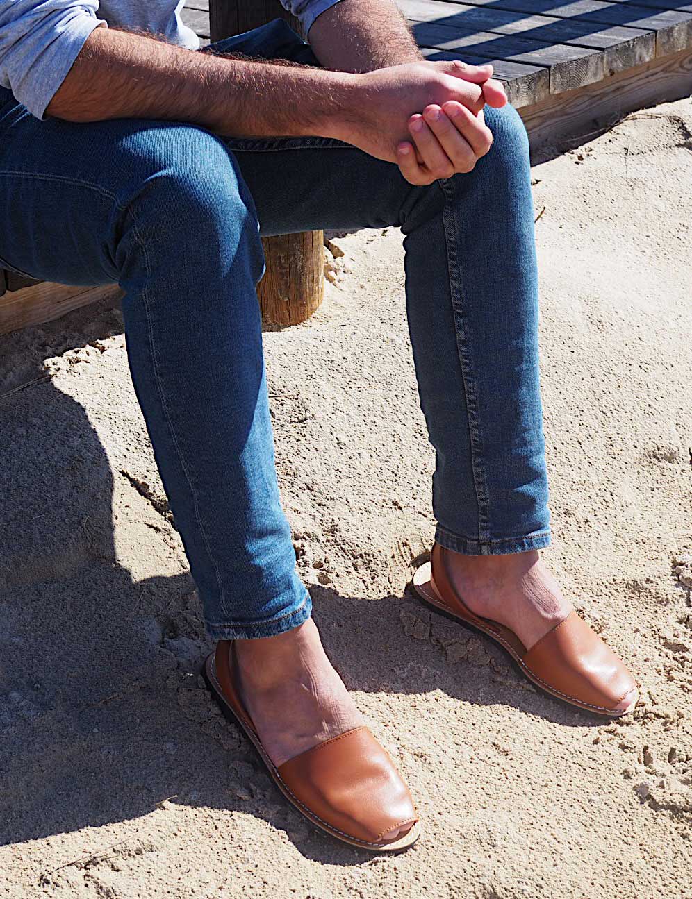 Sandalias Menorquinas Cuero - imagen 14