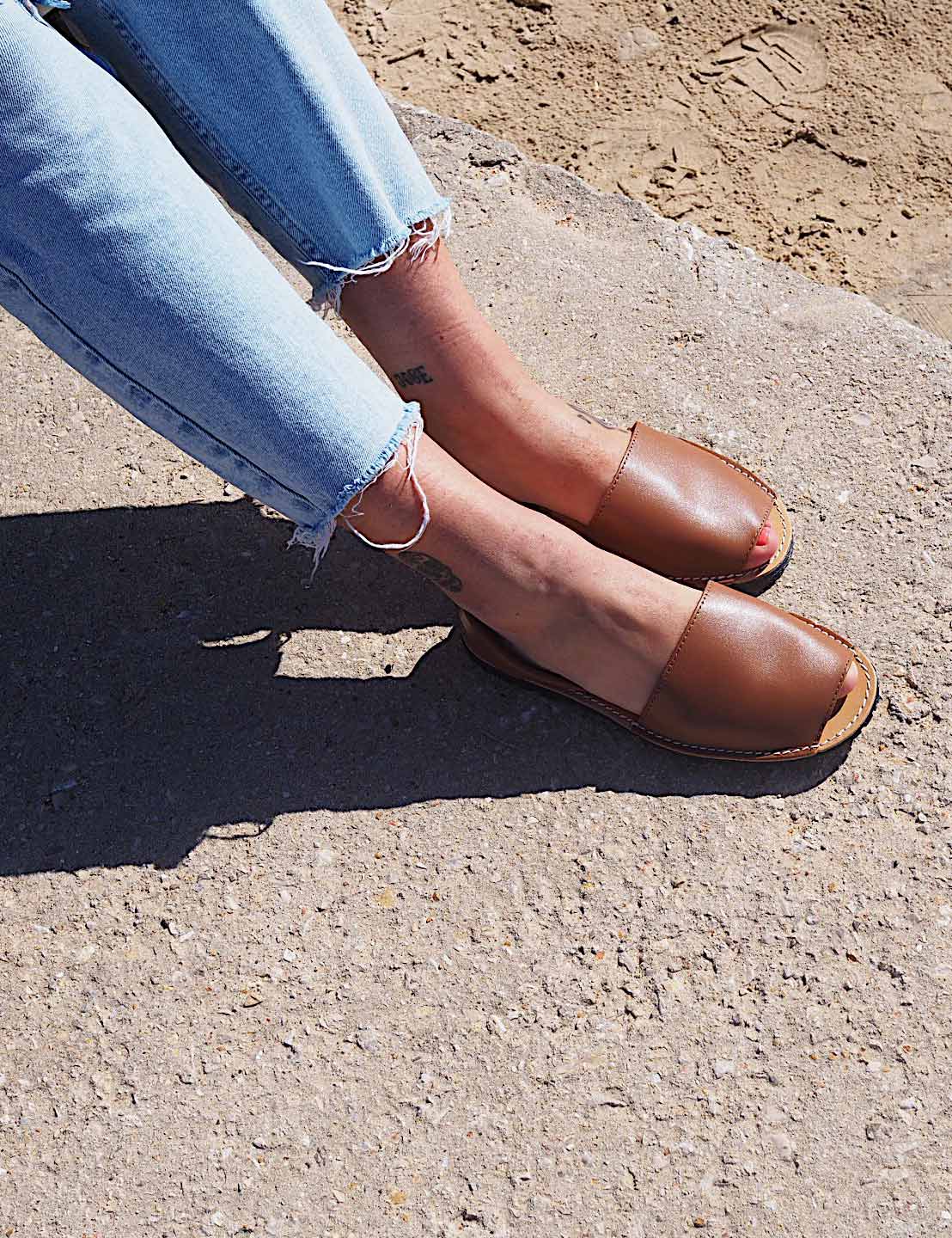 Sandalias Menorquinas Cuero - imagen 12