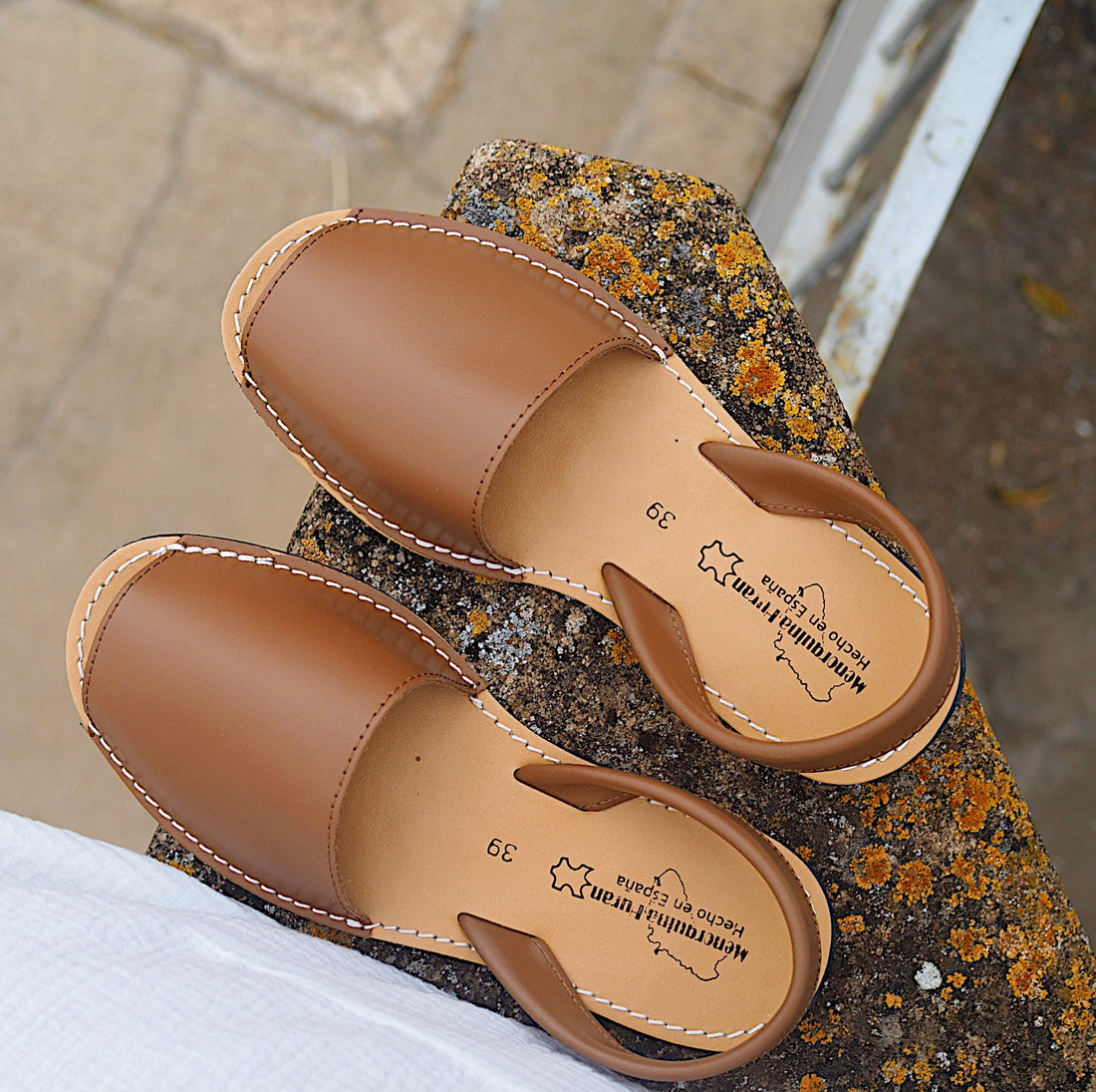 Sandalias Menorquinas Cuero - imagen 3