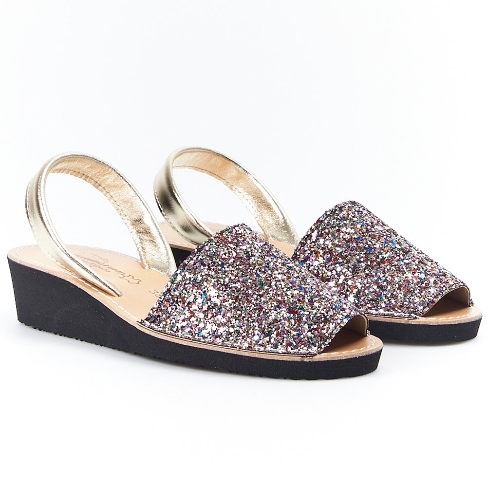 Sandalias Menorquinas Cuña Multicolor - imagen 5