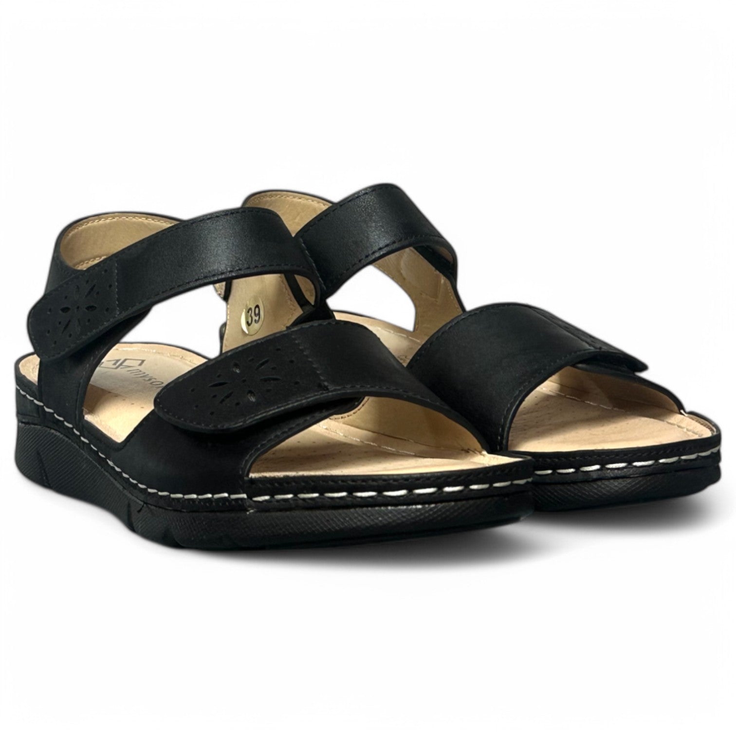 Sandalias Mysoft 23M024 Negro - imagen 2