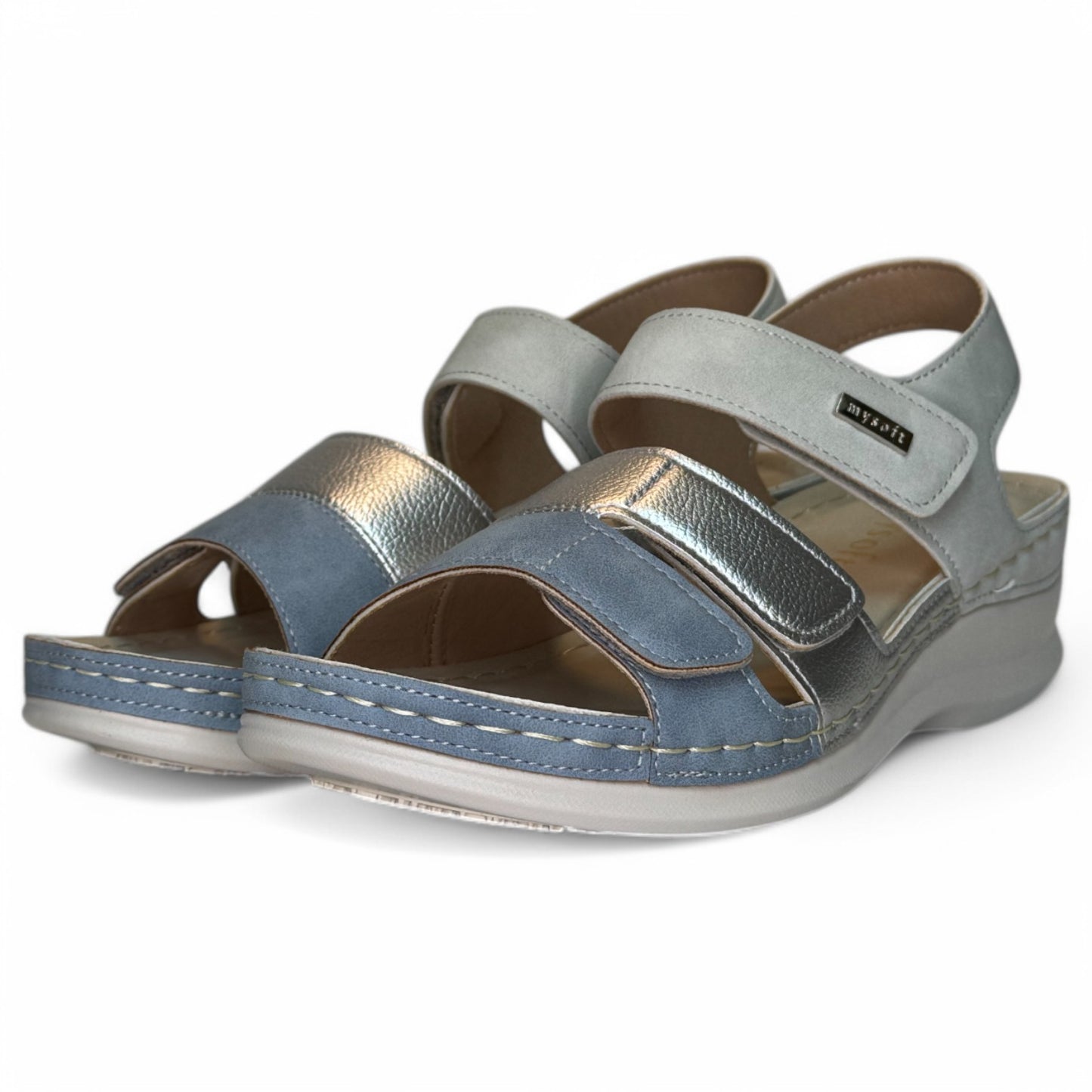 Sandalias Mysoft 25M019 Hielo - imagen 3