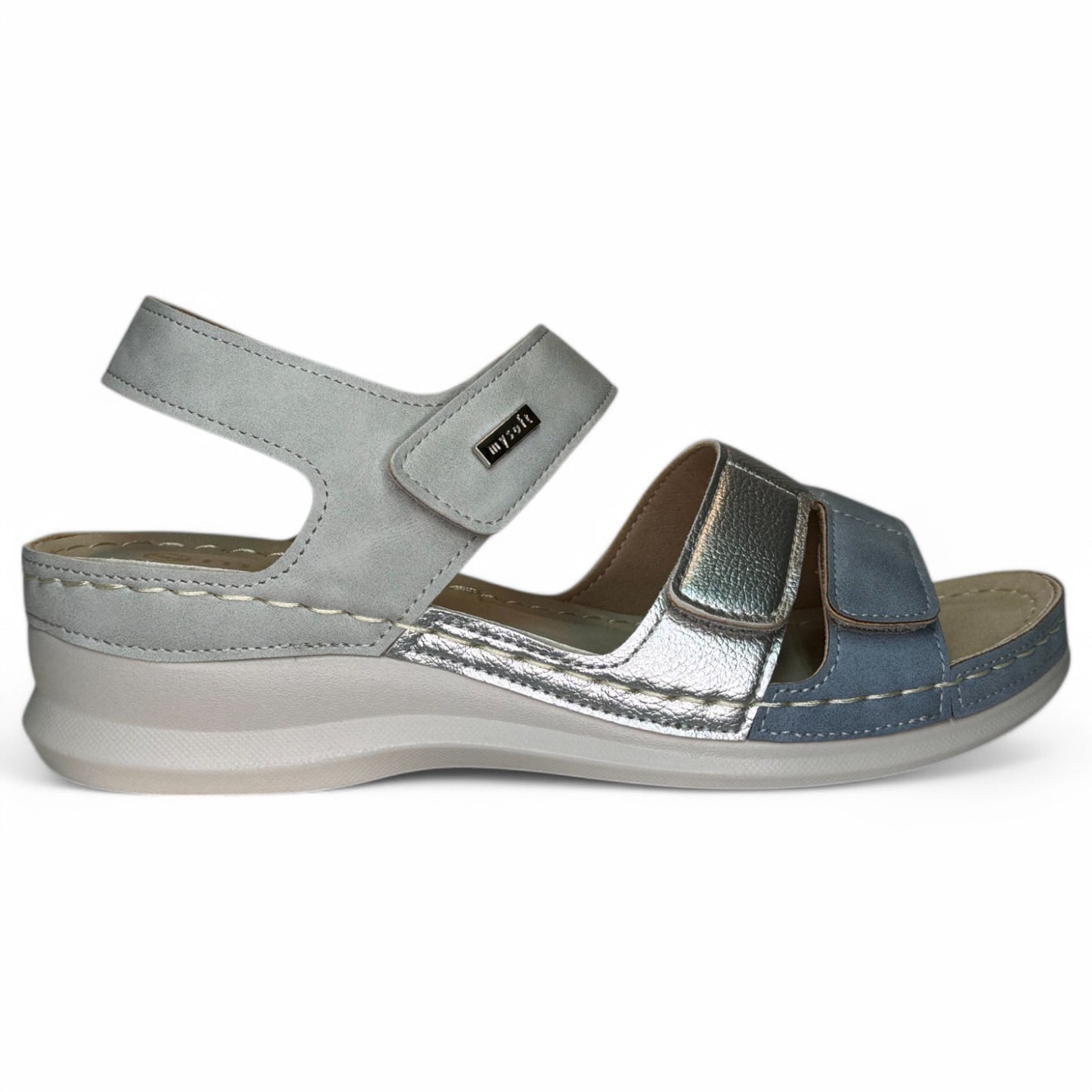 Sandalias Mysoft 25M019 Hielo - imagen 1