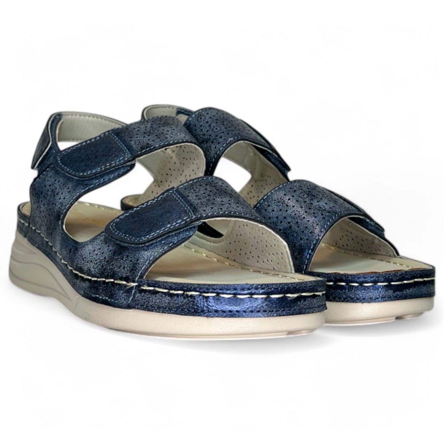 Sandalias Mysoft 25M032 Jeans - imagen 2