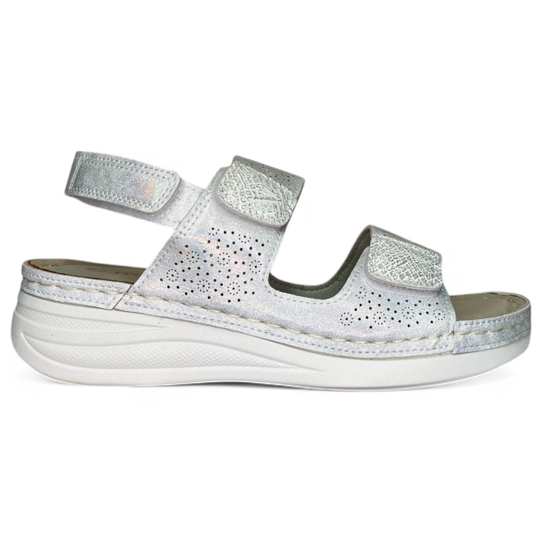 Sandalias Mysoft 25M032 Plata - imagen 1