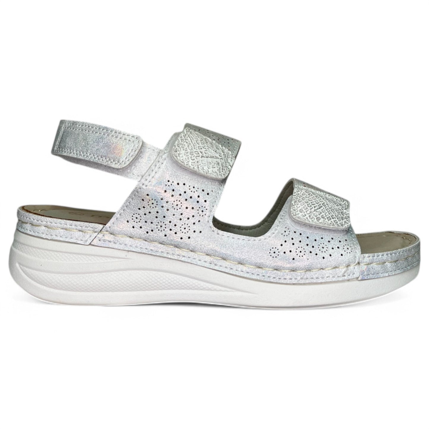 Sandalias Mysoft 25M032 Plata - imagen 1