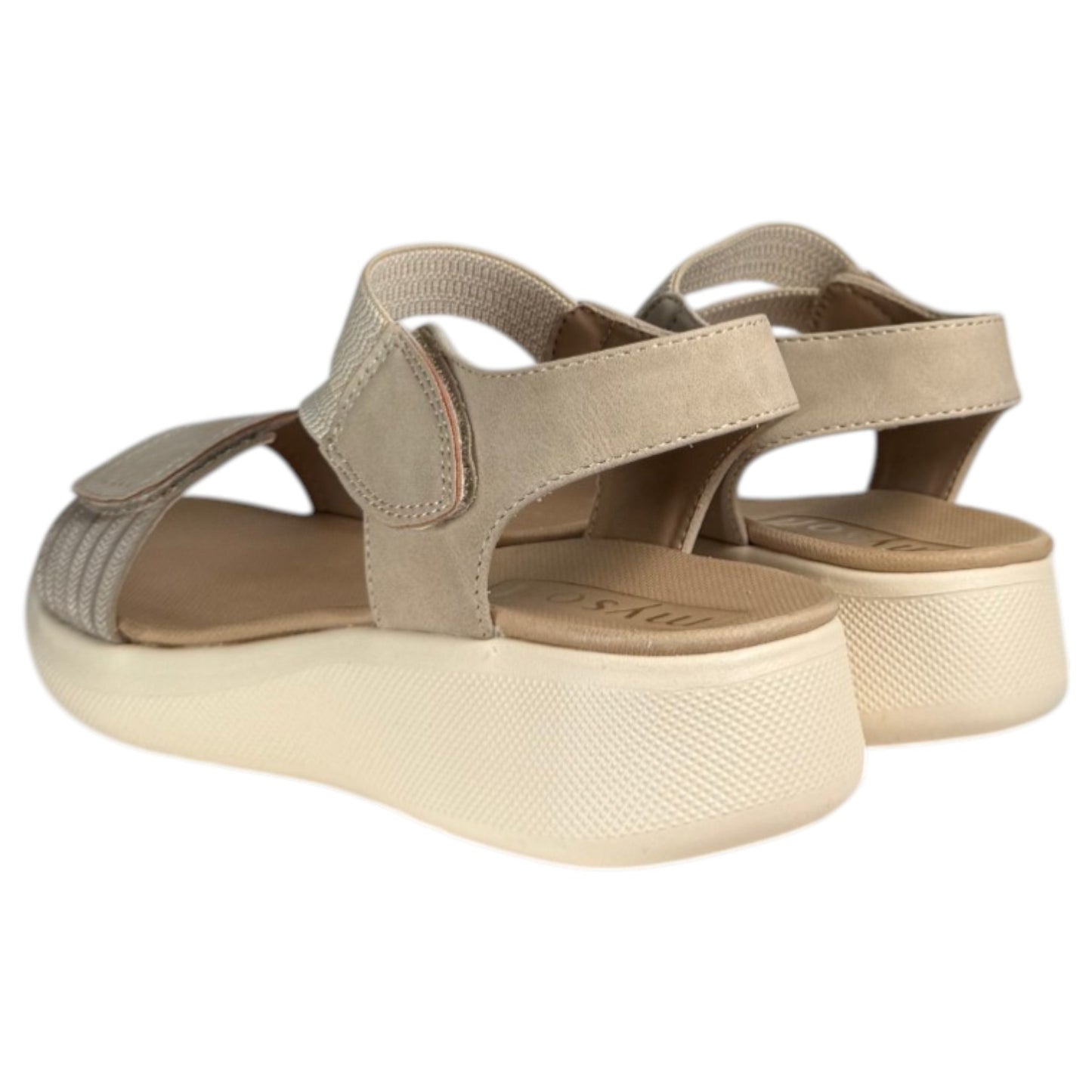 Sandalias Mysoft Elásticos 26M362 Beige - imagen 6