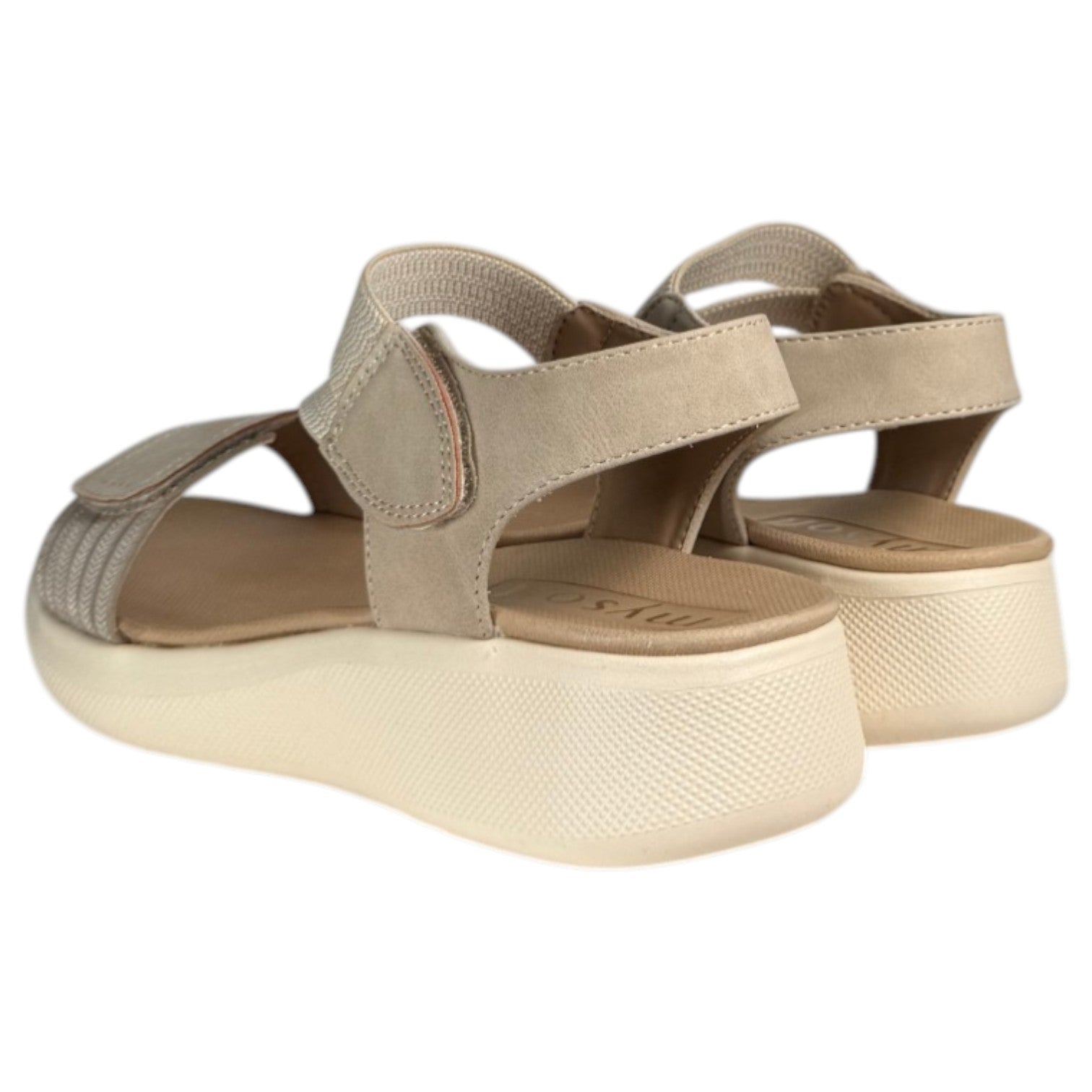 Sandalias Mysoft Elásticos 26M362 Beige - imagen 6